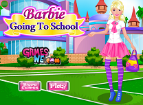 Barbie se duce la scoala