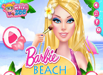 Barbie se pregateste de plaja