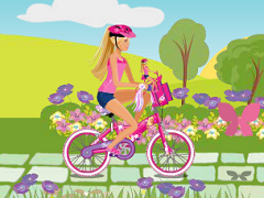 Barbie Cu Bicicleta