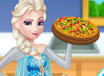 Elsa gateste pizza