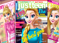 Elsa pe coperta unei reviste