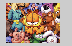 Puzzle Cu Garfield